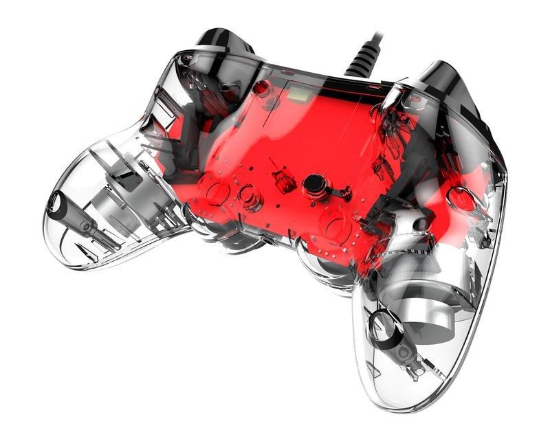 Nacon Wired Compact Controller Red for PS4, , large image number 7