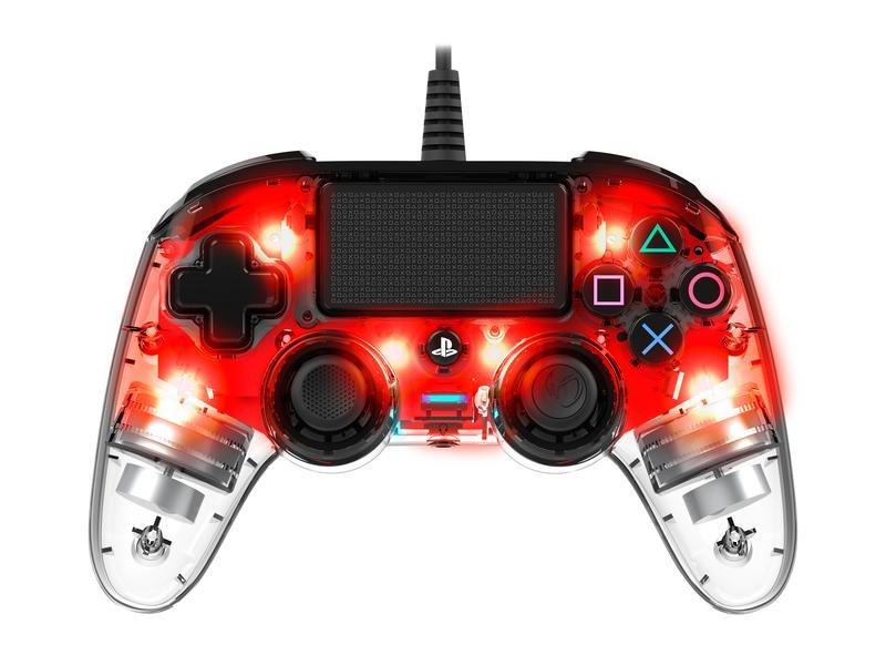 Nacon Wired Compact Controller Red for PS4, , large image number 8