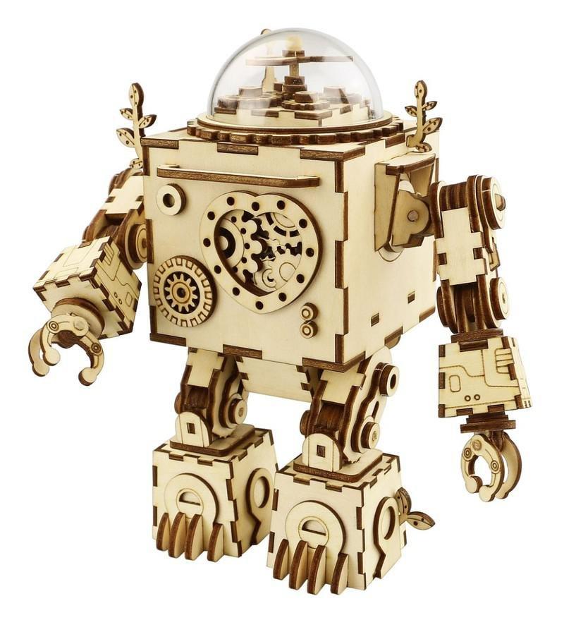 Robotime DIY Steampunk Music Box Orpheus, , large image number 0