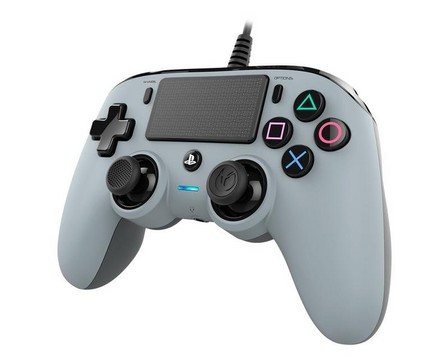 NACON - Nacon Wired Compact Controller Grey for PS4