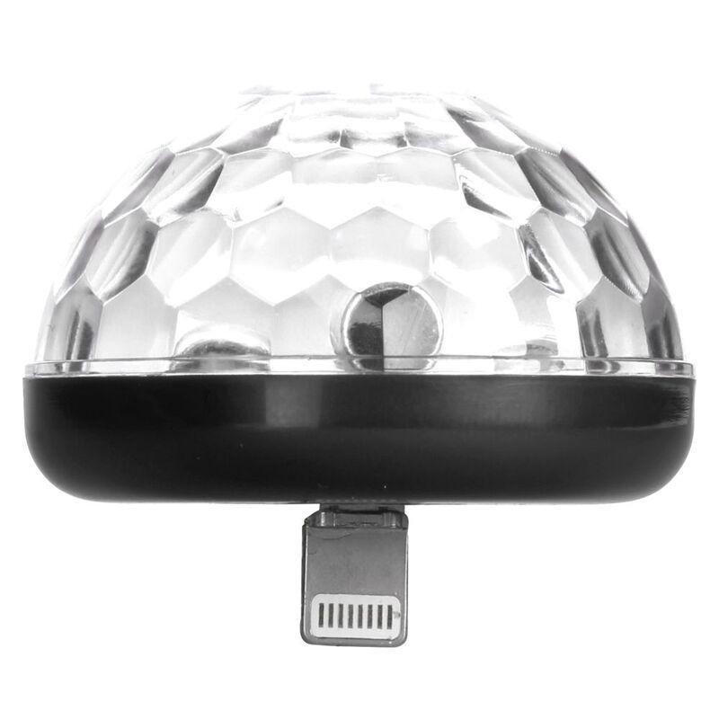 Kikkerland Black Phone Disco Light, , medium