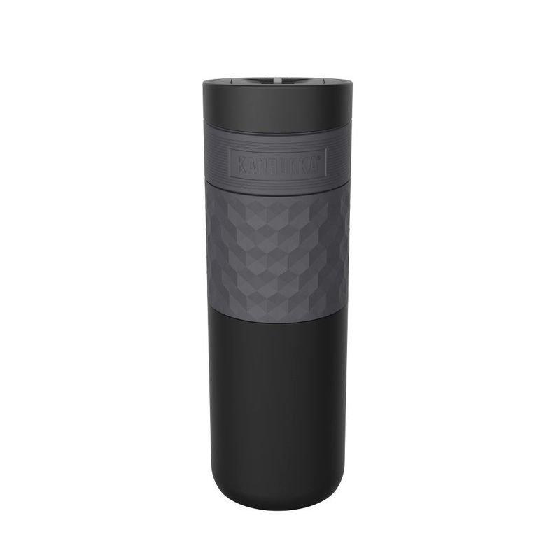 Kambukka Etna Grip Coffee & Tea Mug Black Steel 3 in 1 Lid 500ml, , large image number 1