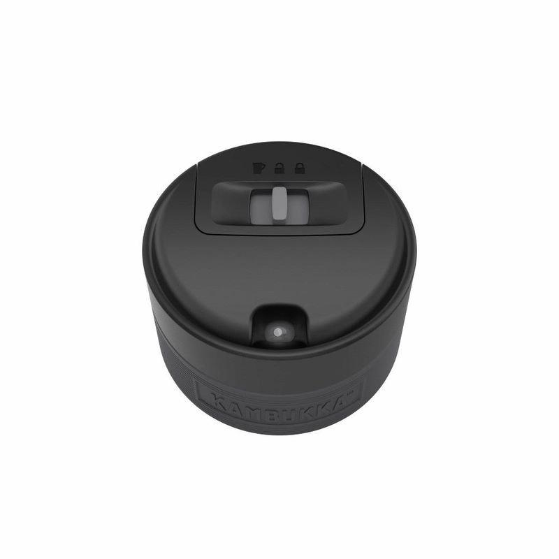 Kambukka Etna Grip Coffee & Tea Mug Black Steel 3 in 1 Lid 500ml, , large image number 2