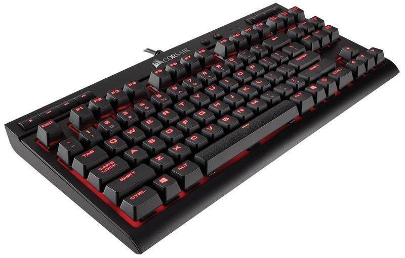 Corsair K63 Red LED Gaming Keyboard, , large image number 0