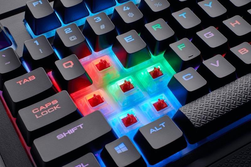 Corsair K68 RGB Mechanical Gaming Keyboard - CHERRY MX Red, , large image number 7