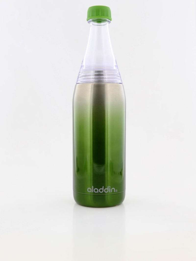 Aladdin Fresco Twist & Go Bottle Stainless Steel Vacuum 600ml Green, , large image number 0