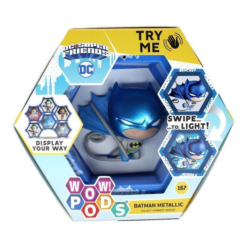 Wow Stuff Wow Pods DC Super Friends Batman Figure Blue Metallic, , large image number 0