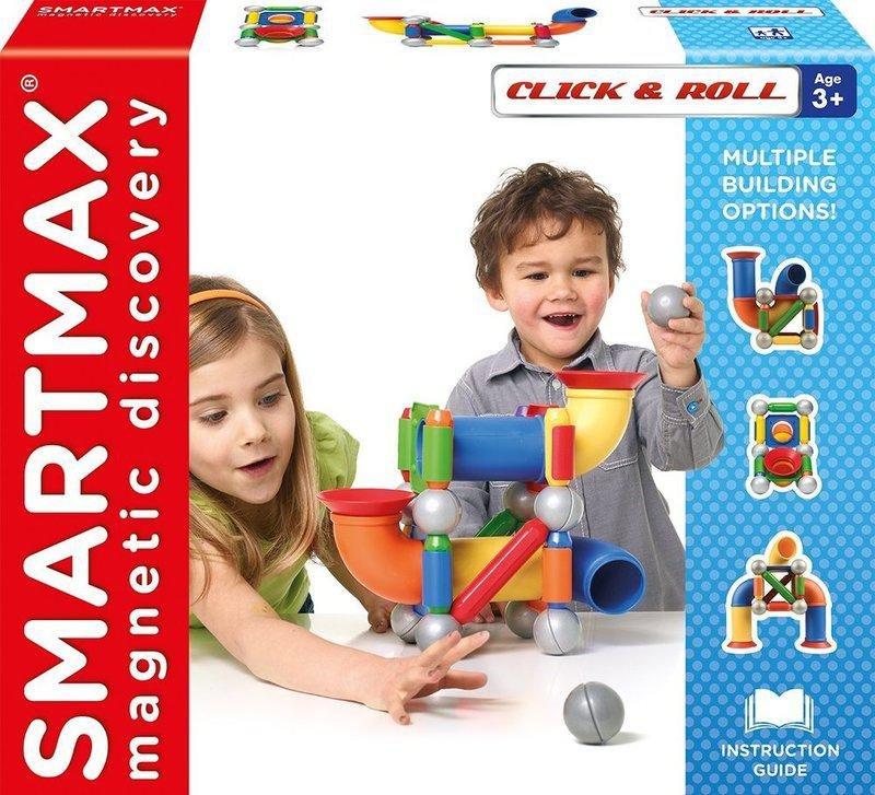 Smartmax Play Ball Run Fun Click & Roll Magnetic Building Set (30 Pcs), , large image number 0