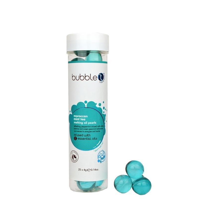 Bubble T Melting Marble Oil Bath Pearls Moroccan Mint Tea, , medium