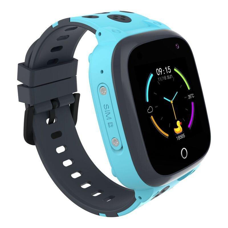 Porodo Kids 4G GPS Smartwatch Blue, , large image number 3