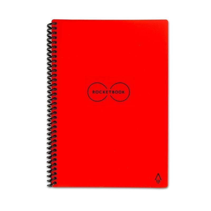 Rocketbook Everlast Letter Dot Grid Reusable Smart Notebook - Red (8.5 x 11 Inch), , large image number 0