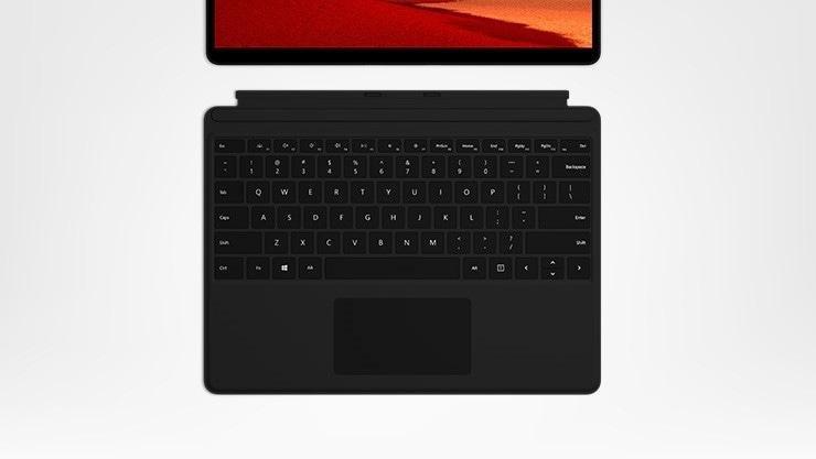 MICROSOFT - Microsoft Surface Pro X Keyboard Black Arabic/English