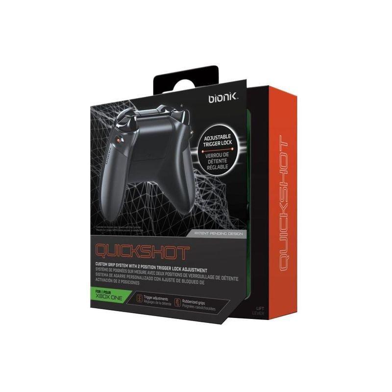 Bionik Quickshot Rubber Grip Black for Xbox One Controller, , large image number 1