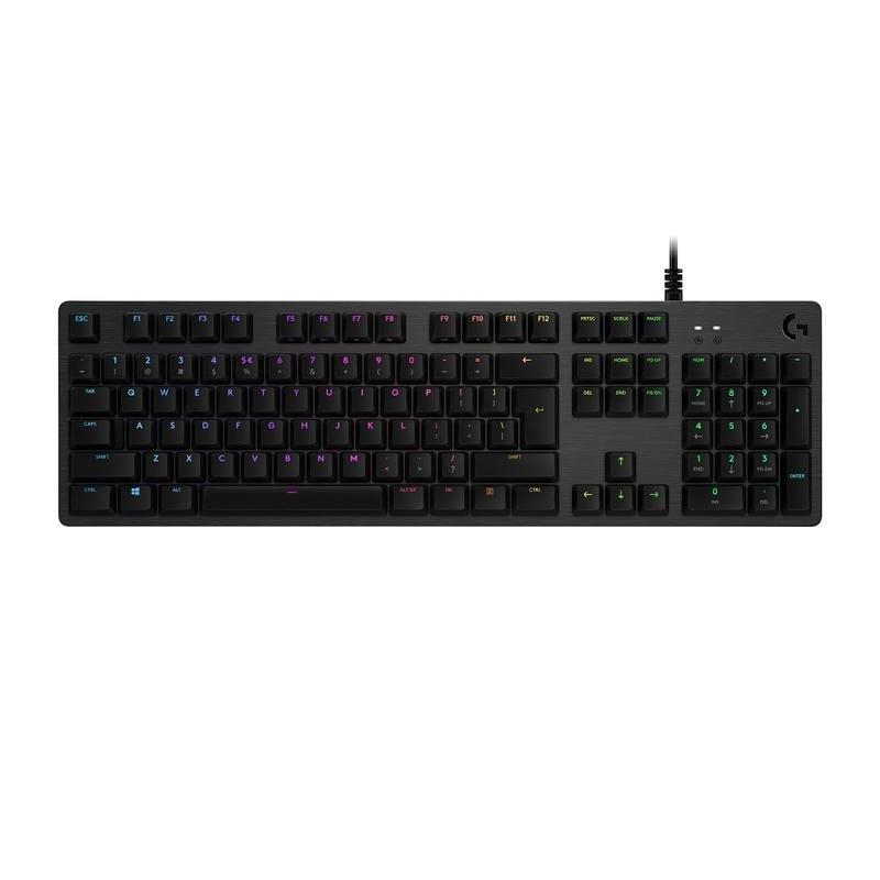 Logitech G G512 RGB Mechanical Gaming Keyboard GX Blue USB Passthrough, , large image number 0
