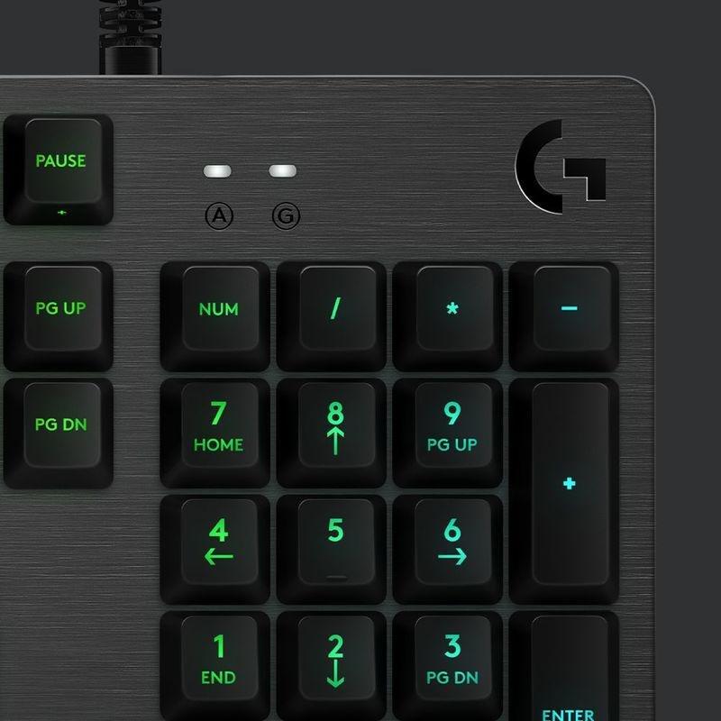 Logitech G512 Carbon RGB Mechanical Gaming Keyboard (Romer-G Linear)