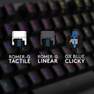 LOGITECH G - Logitech G G512 RGB Mechanical Gaming Keyboard GX Blue USB Passthrough