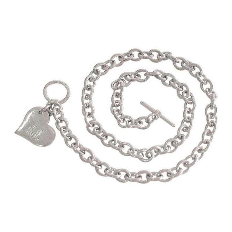 Bombay Duck Necklace With Heart Tag Charm, , large image number 0