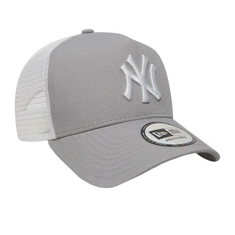 New Era Mlb Clean Trucker 2 Ny Yankees Gray/White Men's cap Os, , large image number 1