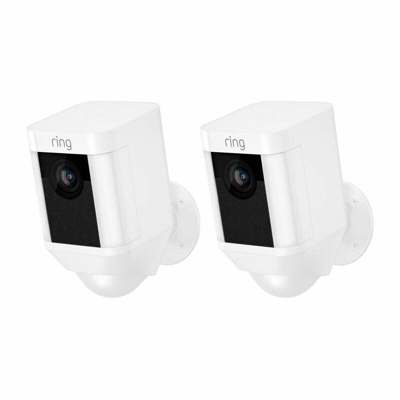 Ring Spotlight Cam White Battery Pack Of 2, , large image number 0