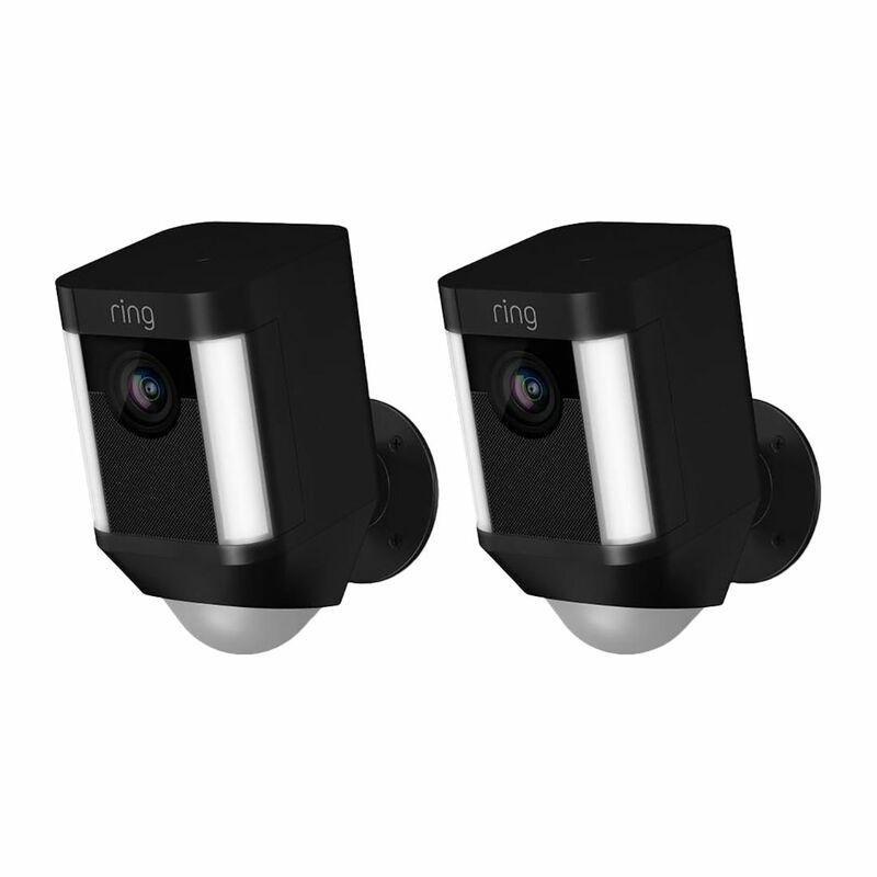Ring Spotlight Cam Black Battery Pack Of 2, , large image number 0