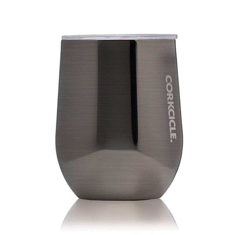 Corkcicle Canteen Stemless Gunmetal 350 ml Mugs & Tumbler, , large image number 0
