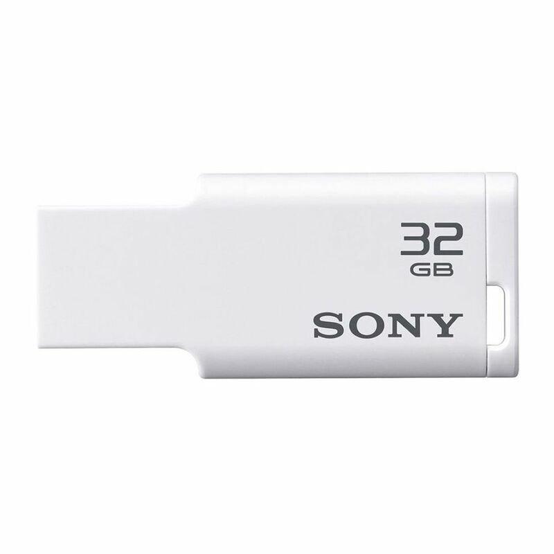 Sony USB 32Gb Flash Drive 2.0 High Speed White, , large image number 0