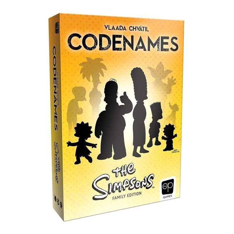 USAopoly Codenames the Simpsons Board Game, , large image number 0