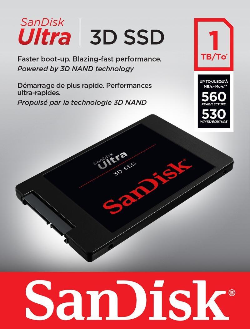 Sandisk Ultra 3D SSD 250GB 560mb/s, , large image number 1