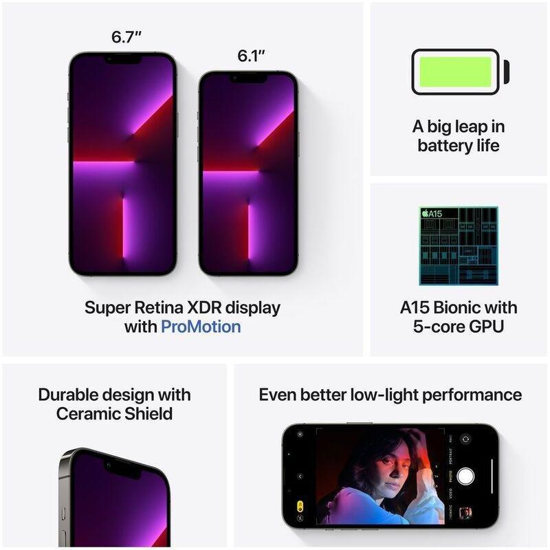Apple iPhone 13 Pro Max 128GB Graphite, , large image number 9