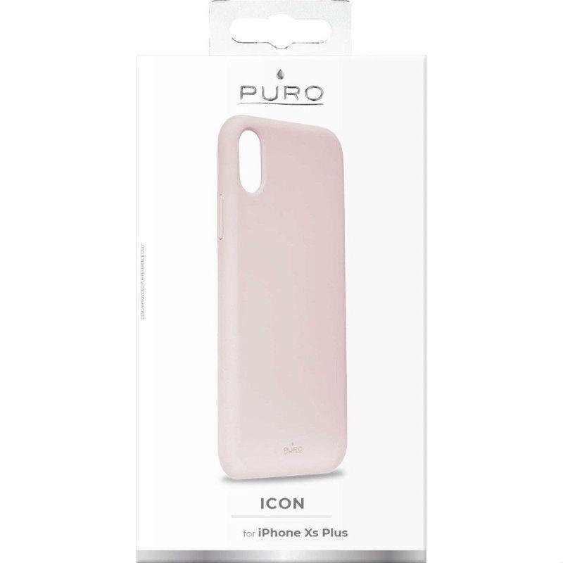 Puro Icon Silicon Case Rose for iPhone XS Max, , large image number 1