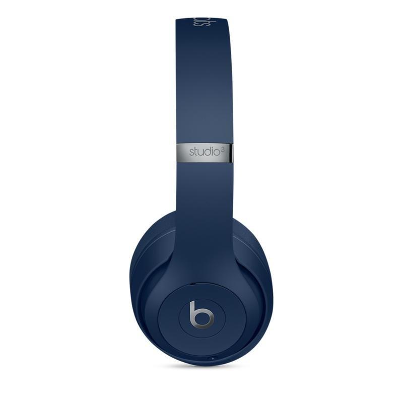 Beats by Dr. Dre Beats Studio3 Blue Wireless Over-Ear Headphones, , large image number 3