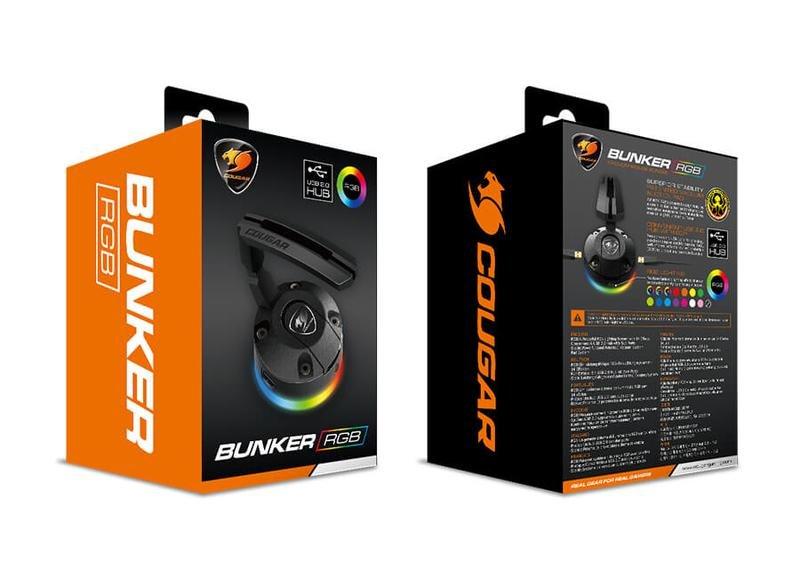 Cougar Bunker RGB Mouse Bungee with USB Hub, , large image number 1