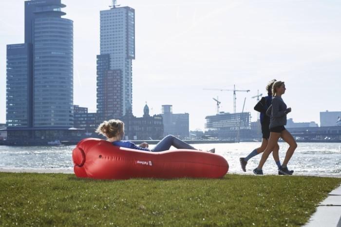 Fatboy Lamzac XXXL Portable Lounger Red, , large image number 2