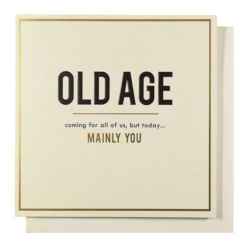Pigment Alice Scott Old Age Coming For All of Us Greeting Card, , large image number 0