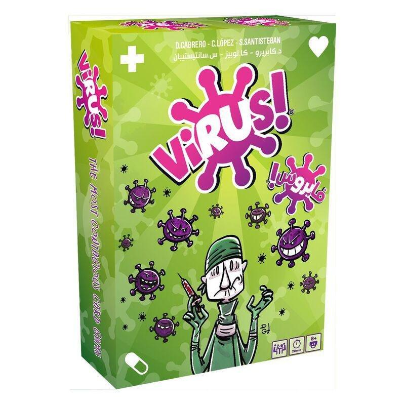 Blue Rocket Toys Virus Board Game (Arabic/English), , large image number 0