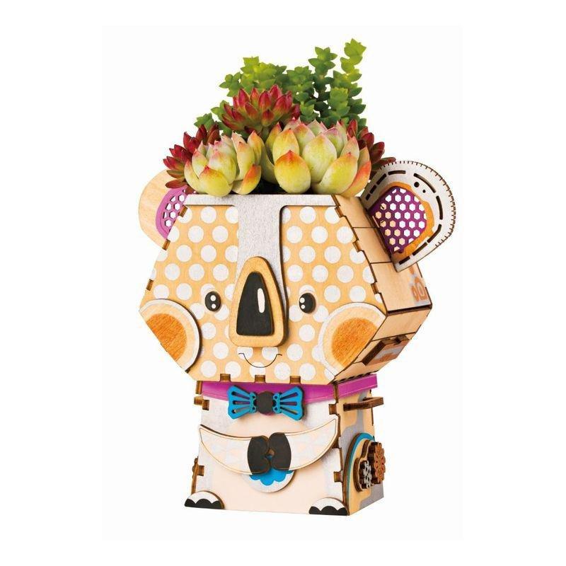 Robotime Rolife Pot Koala Flower Pot DIY Kit, , large image number 0
