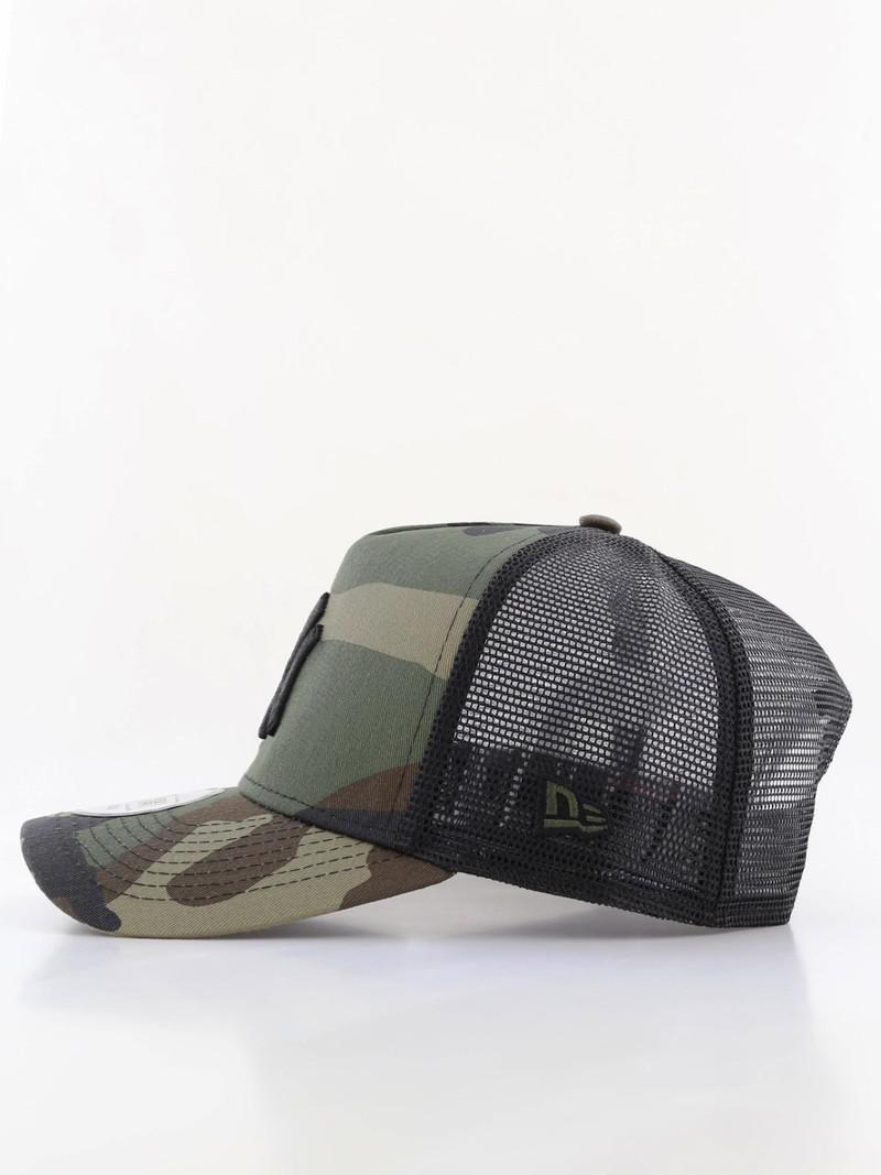 New Era Clean Trucker New York Yankees Woodland Camo/Black Cap, , medium