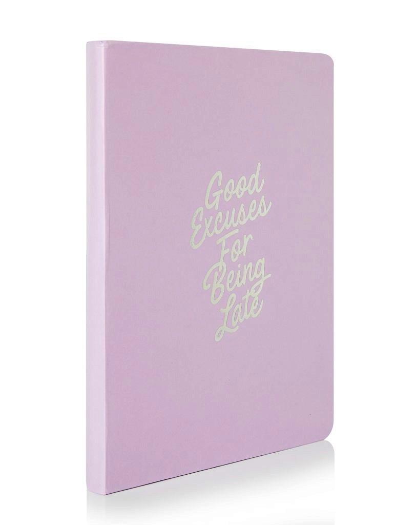 Skinny Dip Notebook Good Excuses For Being Late, , large image number 2