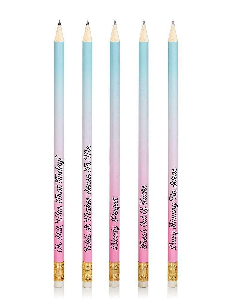 Skinny Dip Pencil Pack Ocean Ombre (Set of 3), , large image number 0