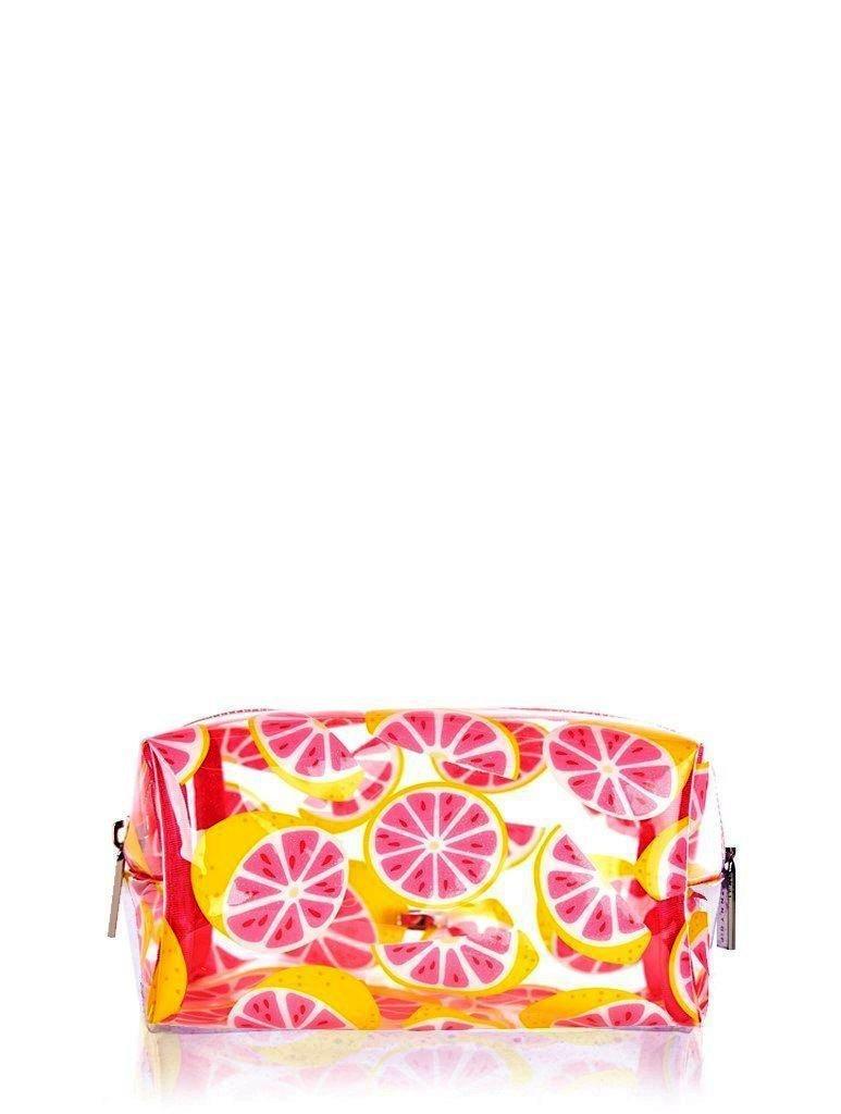 Skinny Dip Makeup Bag Glitter Grapefruit, , large image number 3