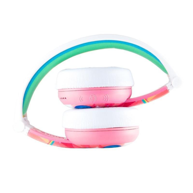 BUDDYPHONES Onanoff BuddyPhones Wave Unicorn Pink Headphones for