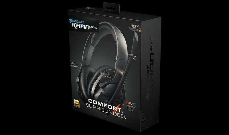 ROCCAT Khan AIMO Black 7.1 RGB Gaming Headset, , large image number 4
