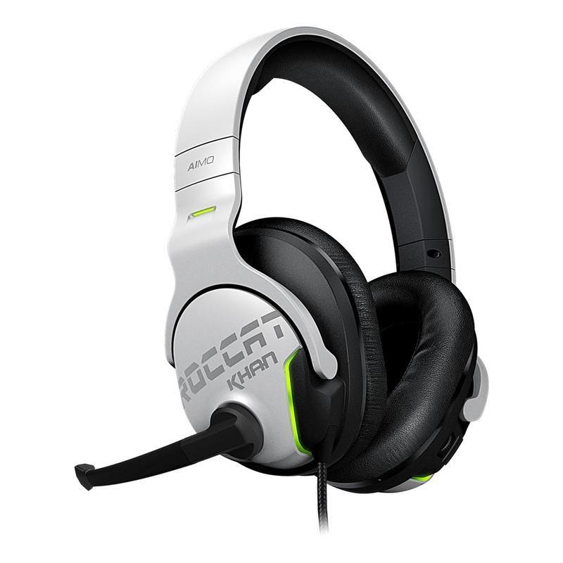 ROCCAT Khan AIMO White 7.1 RGB Gaming Headset, , large image number 2