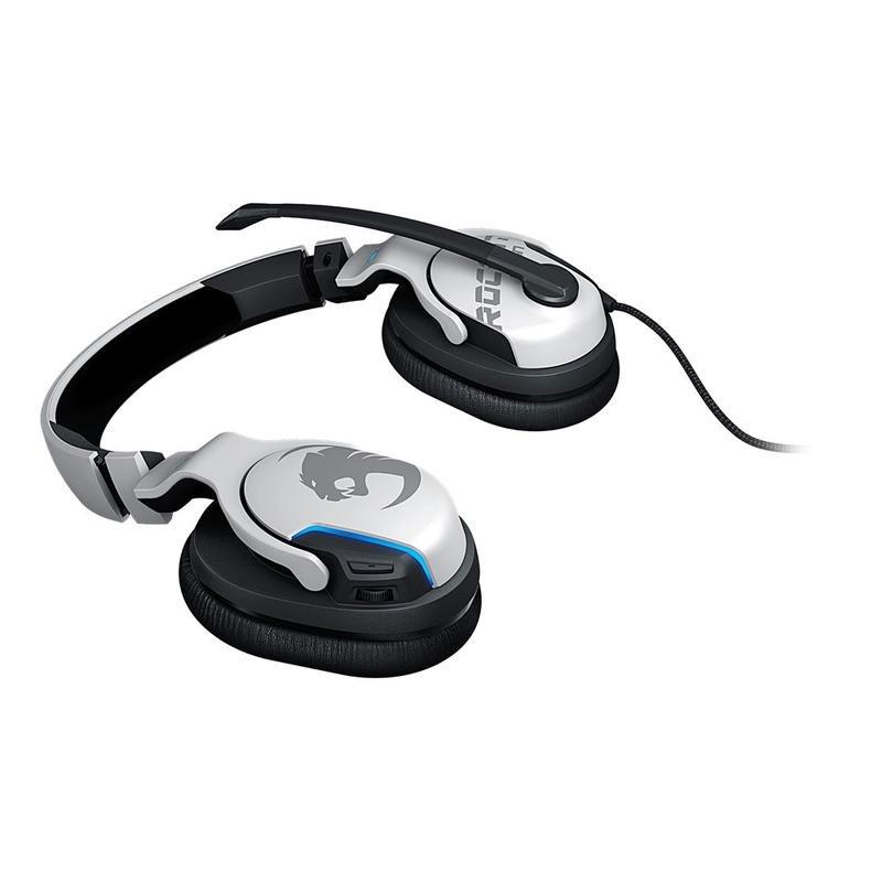 ROCCAT Khan AIMO White 7.1 RGB Gaming Headset, , large image number 4