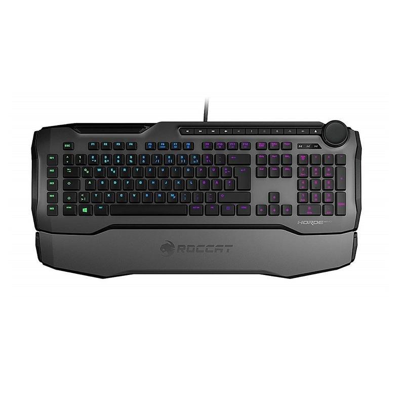 ROCCAT Horde AIMO Grey Membranical RGB Gaming Keyboard, , large image number 0