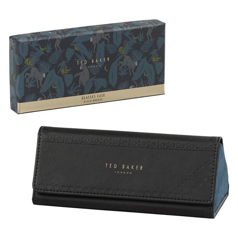 Ted Baker Sunglasses Case Black Brogue Monkian, , large image number 0