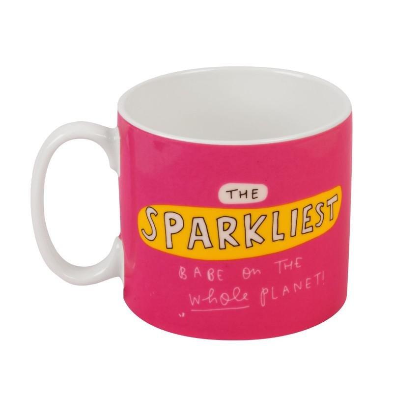 The Happy News Sparkliest Babe Mug & Coaster Set 400ml, , large image number 2