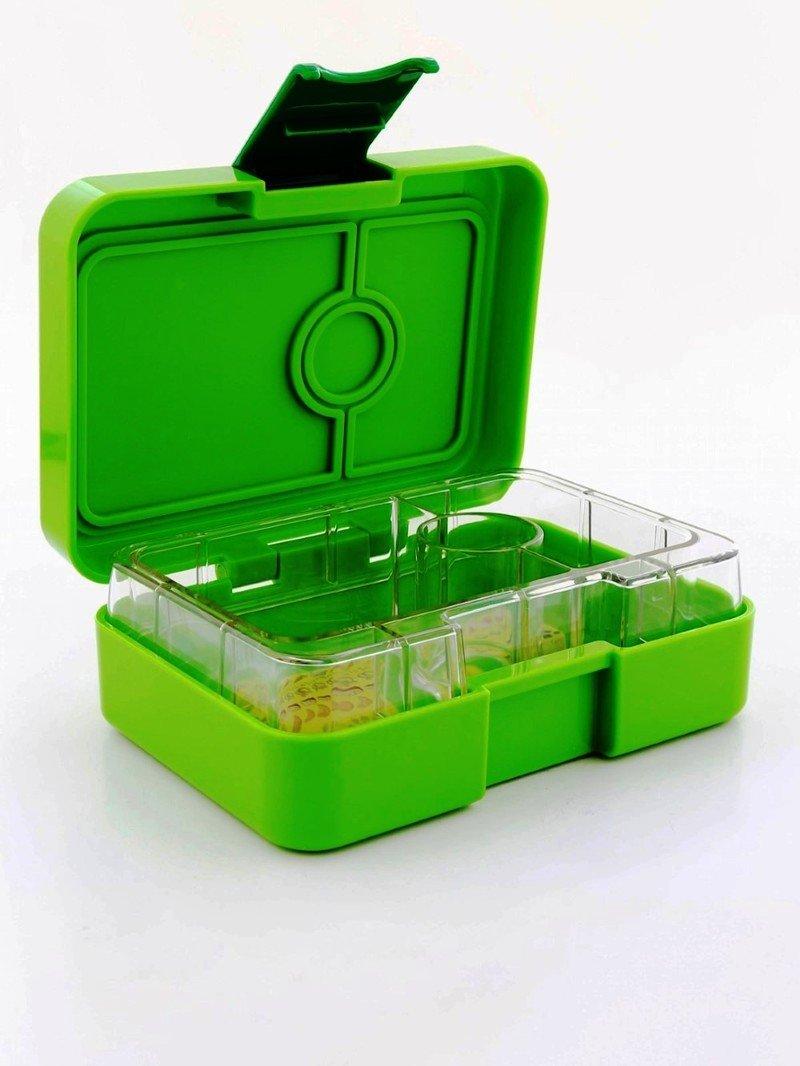 Yumbox Mini Snackbox Avocado Green (3 Compartments), , large image number 0