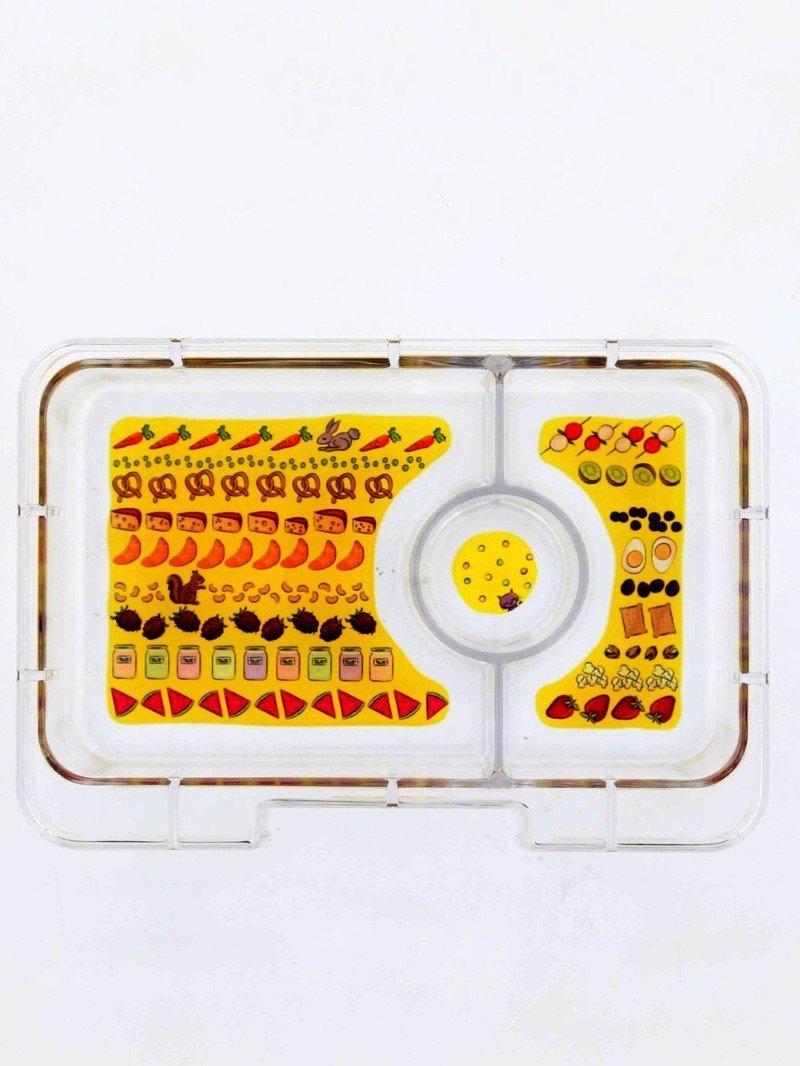 Yumbox Mini Snackbox Avocado Green (3 Compartments), , large image number 1