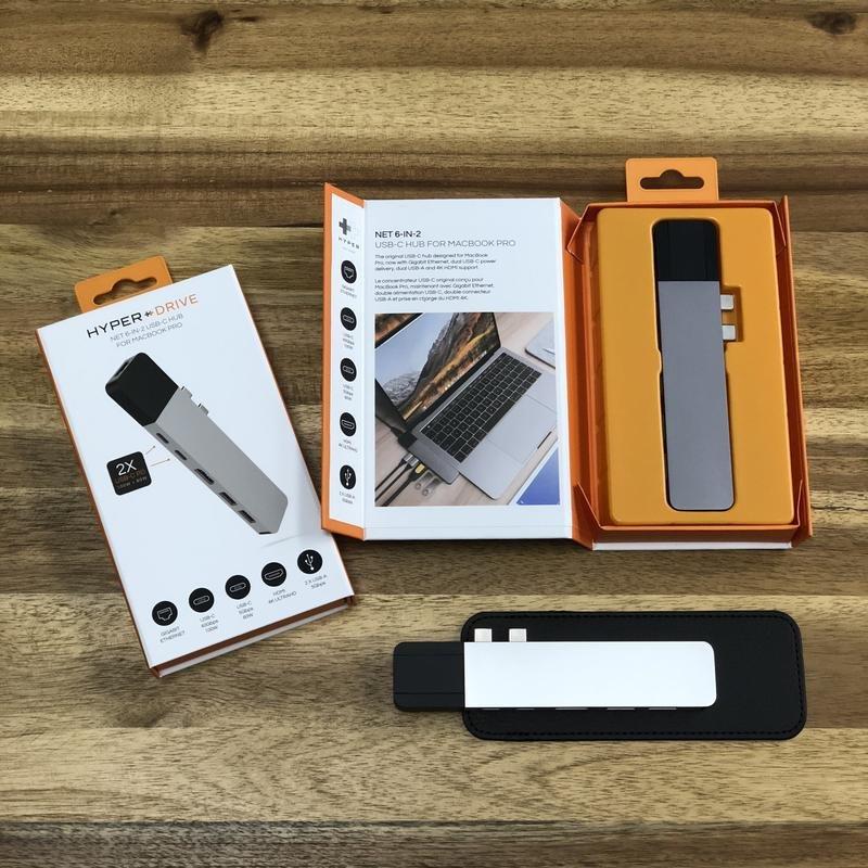 Hyper HyperDrive NET 6-in-2 USB-C Hub - Sliver, , large image number 1